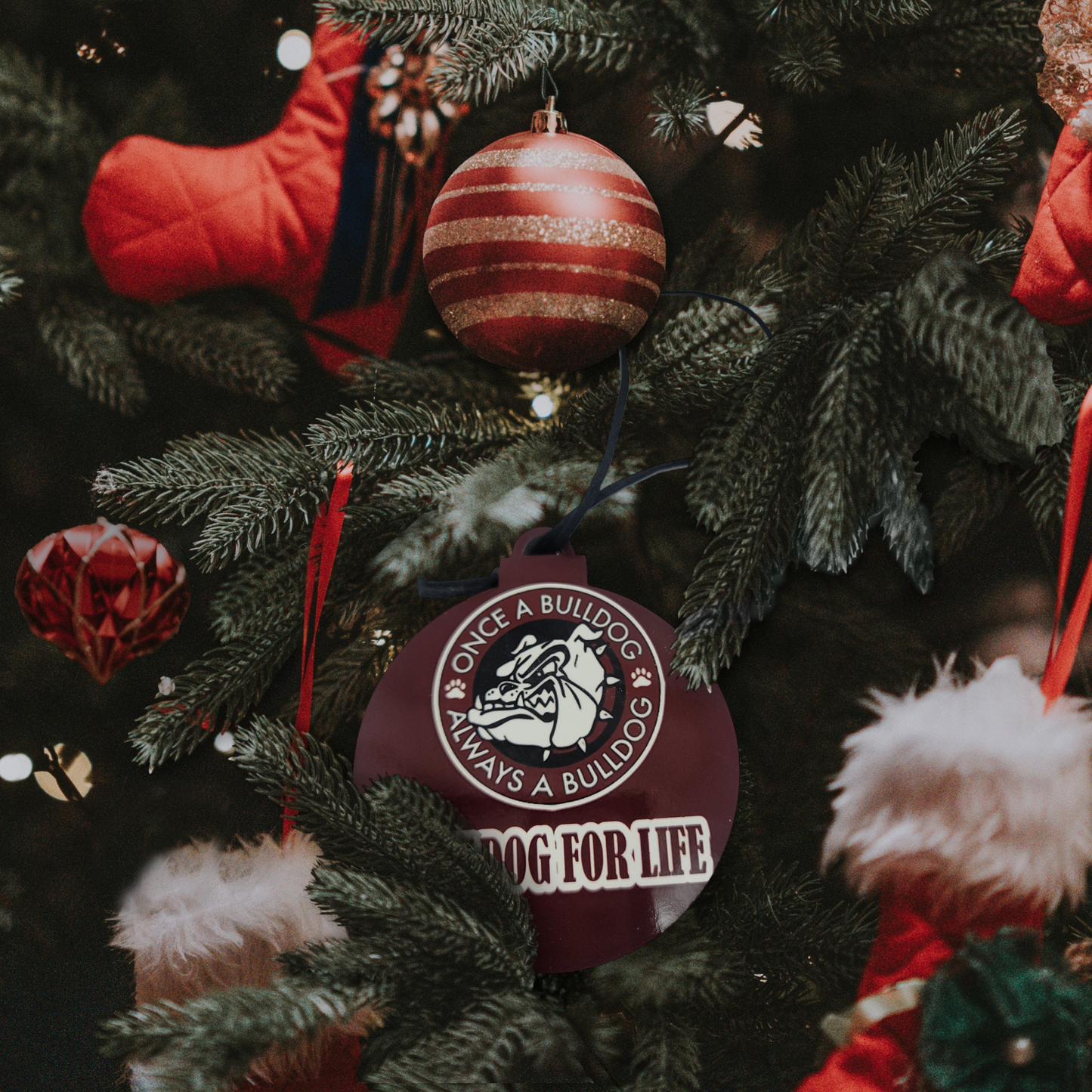 Bulldog Ornament