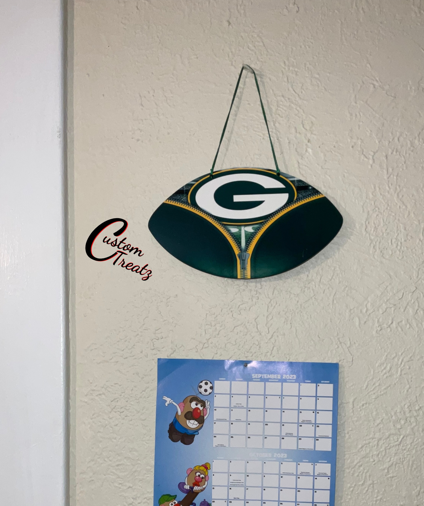 Football Door /Wall/Fence hangers