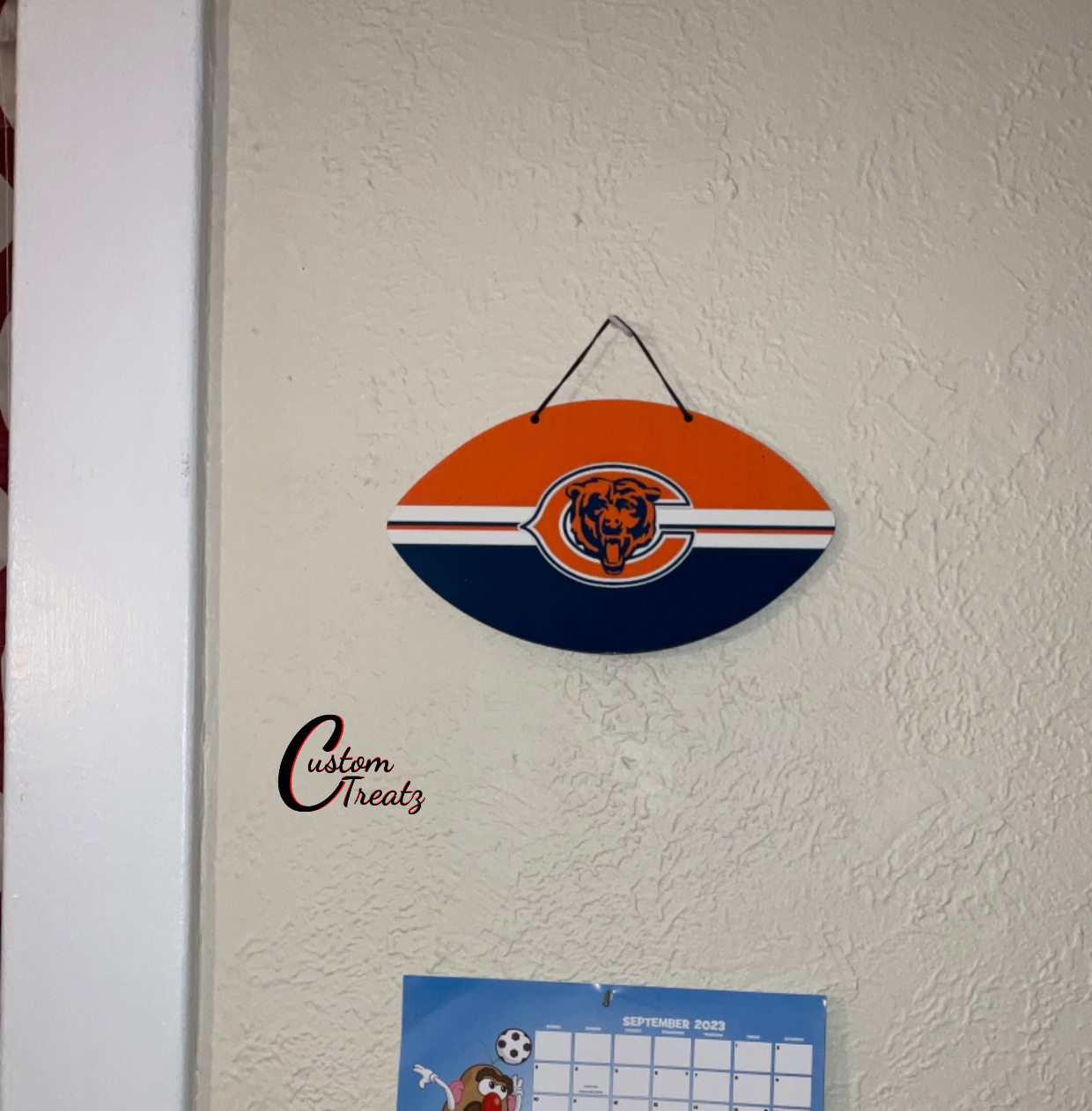 Football Door /Wall/Fence hangers