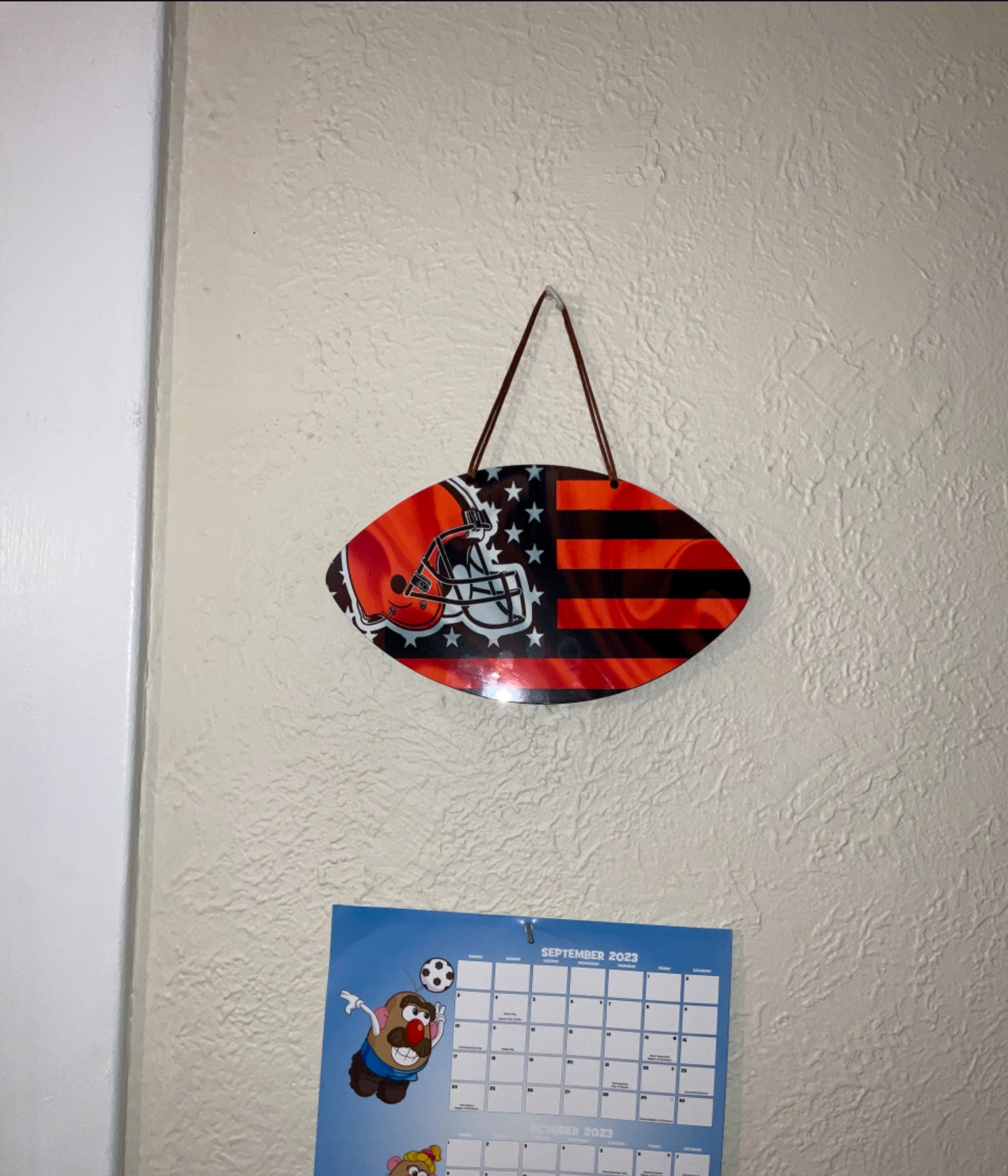 Football Door /Wall/Fence hangers