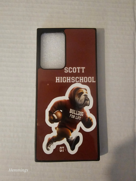 Scott Bull Dog Galaxy Cellphone case Designs