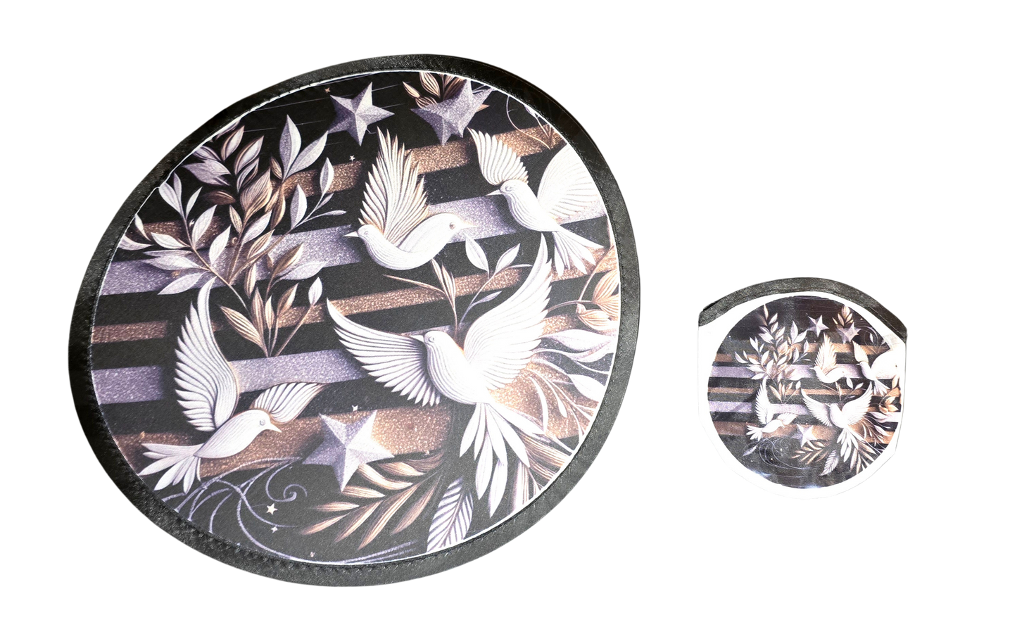 Team Inspired Foldable Fan Frisbee with pouch