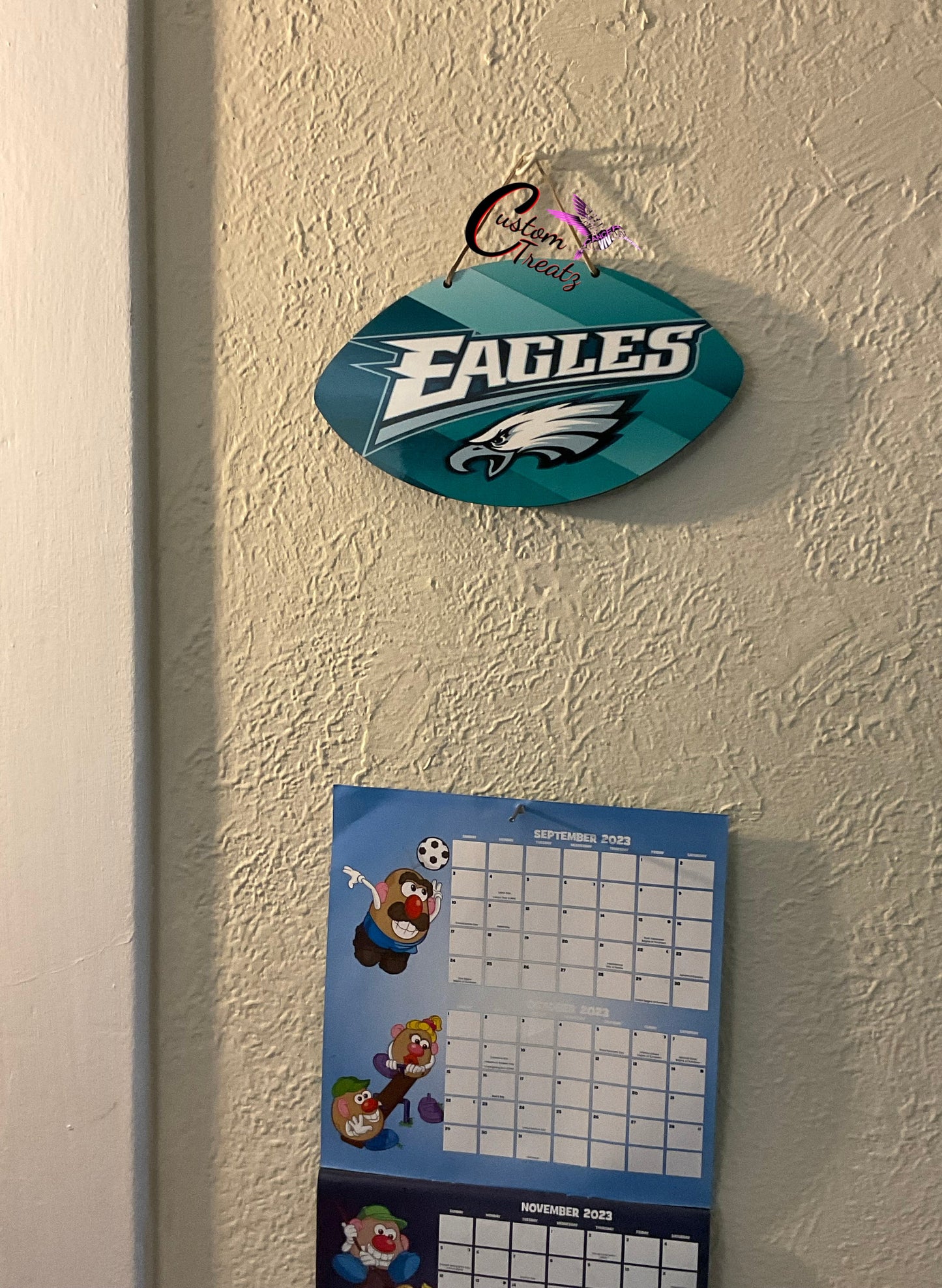 Eagles Football  Hangers