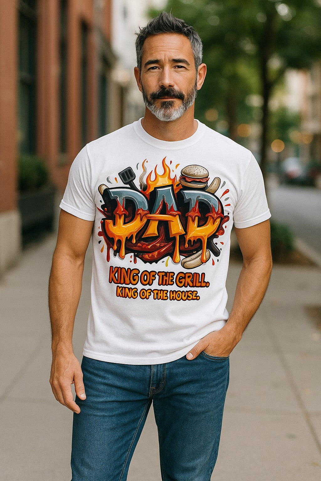 Grill Dad Drip Tees