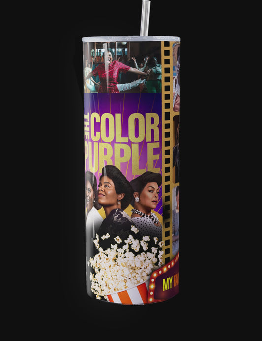 Color Purple Tumbler